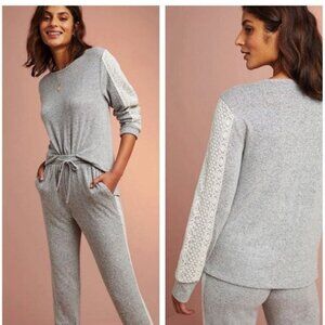 Flora Nikrooz > Gray Long Sleeve Top Medium
